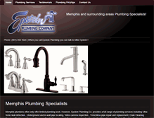 Tablet Screenshot of epsteintheplumber.com